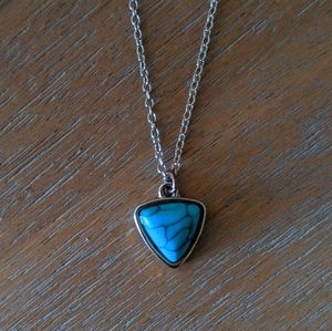 Faux Turquoise necklace